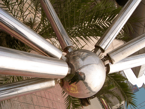 鞍山不锈钢螺栓球网架