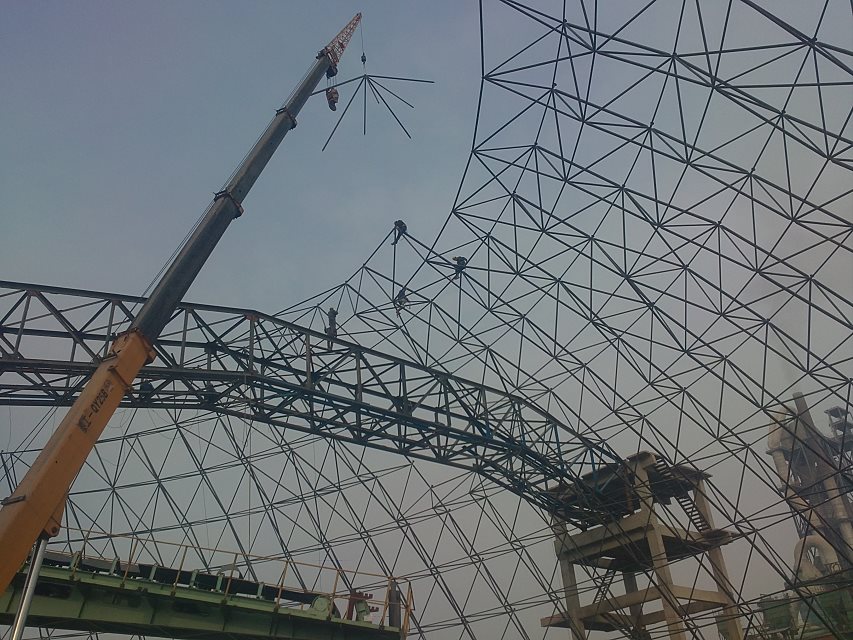 鞍山网架施工